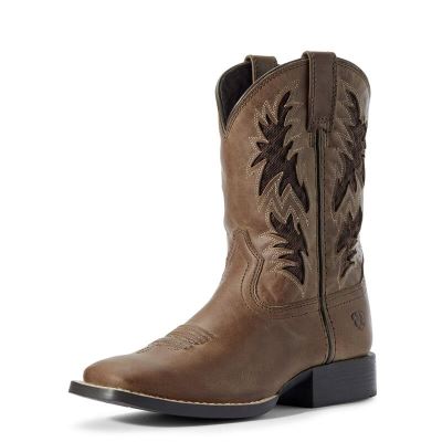 Ariat Cowboy VentTEK - Western Laarzen Bruin Kinderen - 16868-827